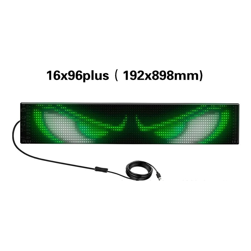 Pantalla LED Bluetooth para coche